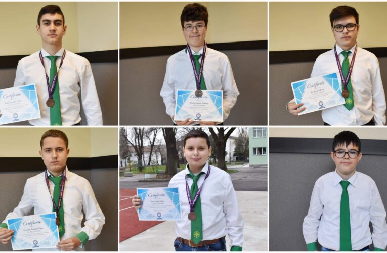 Седем медала за математиците от Видин