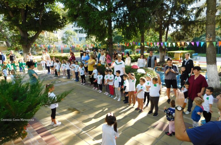 Спортен празник в Детска градина „Детелина“