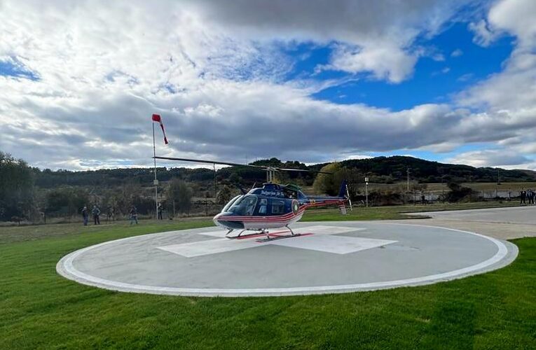 Ново летище за медицински хеликоптери