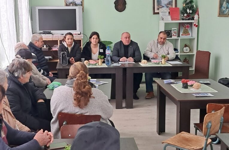 Кметът на община Ружинци в Гюргич