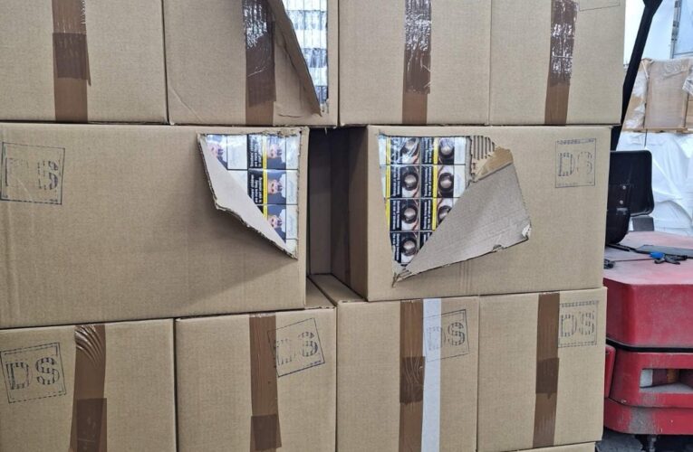 Шофьор от Украйна с цигари без бандерол за над милион евро задържан до Видин