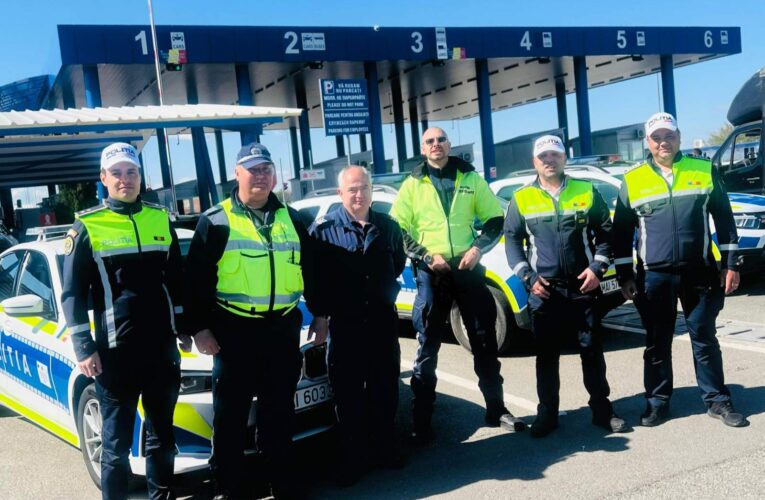 Българо-румънски пътни полицаи в областите Видин и Долж